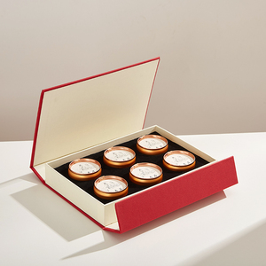 伴手礼茶叶礼盒装空盒通用 红茶正山小种金骏眉6易拉罐小罐茶包装