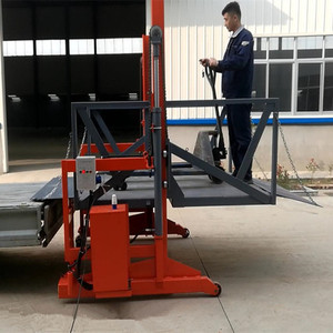 移动式集装箱装卸平台定制自动液压升降机简易装车神器卸货升降台