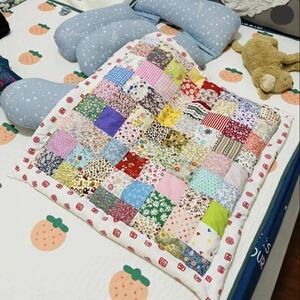 百家被布料碎花被套纯棉零布头婴儿娃衣被罩百家布拼布diy材料包.