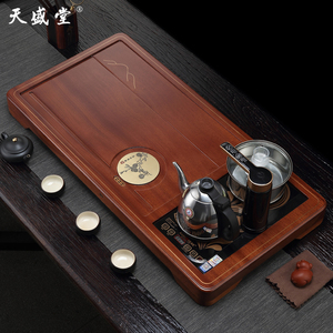 整块红木茶具套装