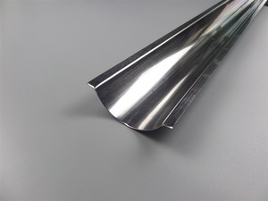 明线不锈钢地面10号线槽弧形防踩线槽明装半圆地线槽走线槽大号