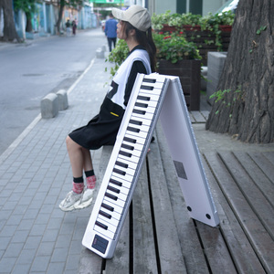 爱里森anysen折叠钢琴电子键盘便携式拼接琴初学者88键专业家用