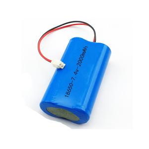 7.4V锂电池组18650充电锂电池8.4V锂离子7.2V二串联加保护板电池