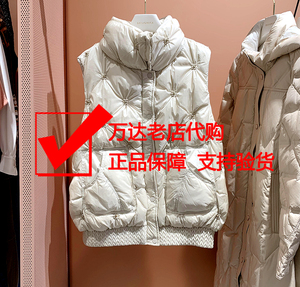 迪赛尼斯2021冬新国内代购羽绒服马甲d21403w8028-1998