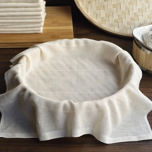 蒸笼布蒸饭纱布食品级笼布屉布耐高温不粘沙布豆腐过滤布家用