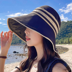 鱼夫女帽渔夫帽子春天女式帽子四季款春款时尚短发适合戴的高级感