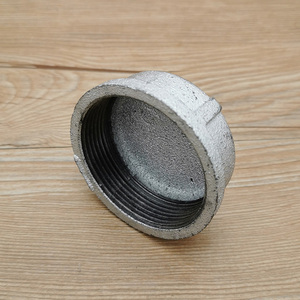 镀锌管帽4分6分1寸25内丝管堵头闷盖2寸dn50丝接封头防漏堵水盖帽