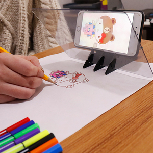 宝宝学画画神器临摹绘画儿童模板懒人素描彩绘手绘投影幼儿园初学者本