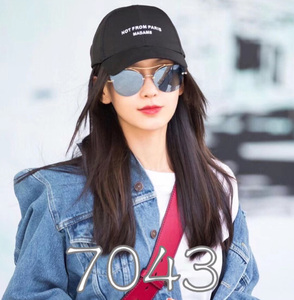 杨幂同款太阳镜女明星杨颖张碧晨奚梦瑶章子怡潮人街拍墨镜百搭款