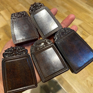 吊坠披毛犀挂件文玩情侣款保真天然证书披毛犀无事牌工厂招代理