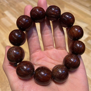 披毛犀手串保真长毛犀天然男士文玩把玩佩戴串串证书包邮