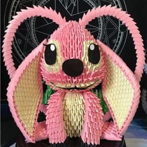 三角插折纸材料纸手工折纸工具包,diy史迪仔三角折纸大全,三角插