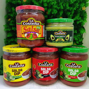 453g墨西哥乐口泰牌薯片沾酱沙沙酱lacostena hot salsadip sauce