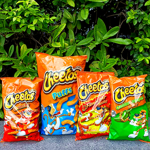 美国奇多芝士条薯片玉米片cheetos crunchy cheese flamingo hot
