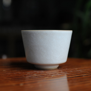 徐孝丰手工汝窑茶杯主人杯单杯陶瓷品茗杯茶盏青瓷汝瓷功夫茶茶具