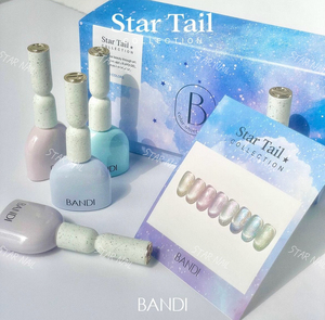 Star Nail精选韩国BANDI·Star Tail星空玻璃珠珠光猫眼甲油胶