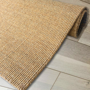 剑麻地毯日式客厅卧室棉麻手工黄麻编织草编麻绳亚麻麻编地垫定制
