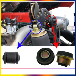 适用于解放J6液压锁气囊衬套 解放J6P驾驶室后悬锁胶套减震器胶套