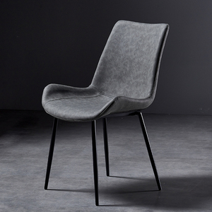 椅子餐桌椅灰色