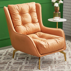 轻奢懒人沙发休闲躺椅酒店客厅老虎椅子网红阳台卧室休闲单人沙发