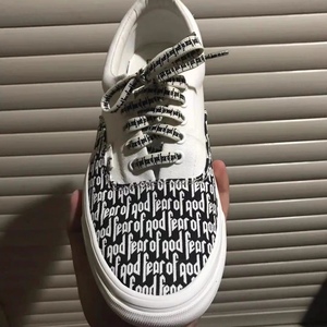 zgw自主正宗泉州fog半印字母印花板鞋高街神鞋学生韩版硫化小白鞋