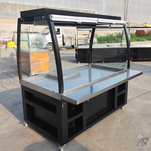 烤鸭保温展示柜