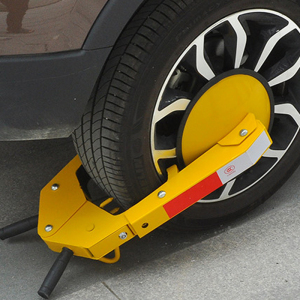 车轮锁汽车锁车器轮胎锁吸盘锁防盗小轿车加厚物业城管专用锁