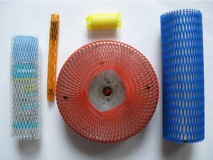 塑料网套 螺纹螺杆保护网套工业防震网套包装塑料网兜网袋