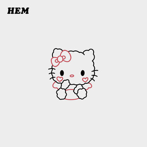 kt凯蒂猫卡通可爱纹身贴防水女小清新ins风小图案手上手腕贴画