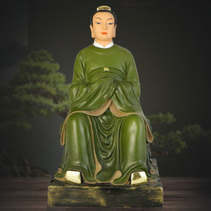 善缘堂道家小白龙五道将军树脂神像家用佛像家居供奉摆件12寸包邮