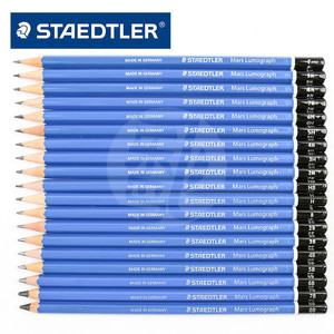 德国施德楼100蓝杆专业素描铅笔 2b3b4b5b6b7b8b铅笔绘画书写美术素描铅笔入门单支2h3h4h5h画画2比铅笔考试