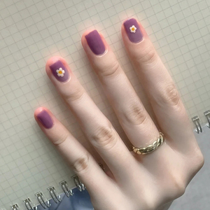 紫色指甲油2022年新款女美甲专用持久快干裸色系红色冰透甲油胶