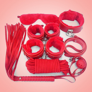 另类SM捆绑式调情趣激情性用品手铐皮鞭子玩具套装工乳夹夫妻道具