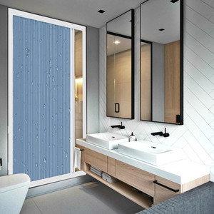 阔恒卫生间门隐形隔断移门浴室推拉门定制干湿分离防水隔热折叠门