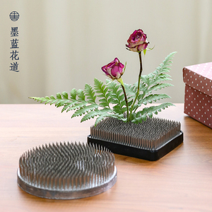 中式插花花器剑山