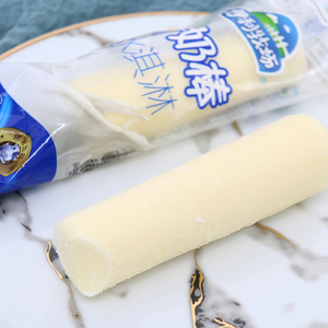 伊利牧场牛奶棒雪糕牛奶芒果味冷饮冰淇淋65g5支