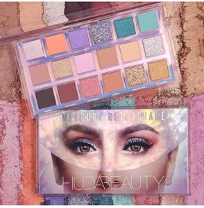 现货 Huda Beauty 2019新款水星逆行眼影盘 18色眼影盘