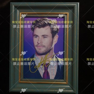 签名 克里斯海姆斯沃斯 雷神 Chris Hemsworth 海总 复仇者联盟