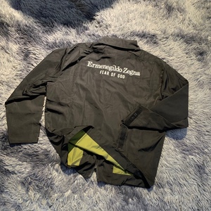 现货fog主线杰尼亚zegna联名教练夹克男女春秋高街美式工装外套潮