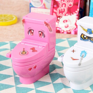 日本食玩马桶饮料 小玲玩具小林里面玩过的玩具曰本小学生食完