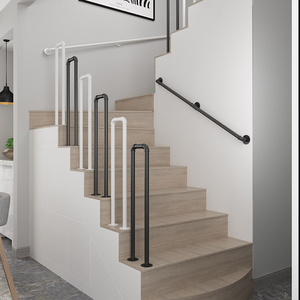 简约现代楼梯栏杆儿童安全围栏室内家用老人防滑护栏靠墙扶手阳台