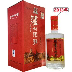 陈年老酒泸州老窖泸州陈曲五年陈酿500ml*2瓶礼盒装浓香型库存酒