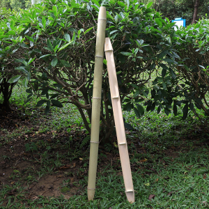 老楠竹扁担家用竹制品喜事挑箩演出道具竹担干农家竹子自制挑水用