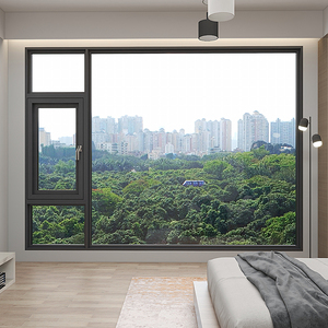 新豪轩 埃森115系统断桥铝门窗封阳台落地窗户铝合金门窗定制隔音