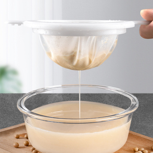 豆浆过滤网破壁机豆浆滤网超细无渣过滤神器果汁中药隔渣神器漏勺