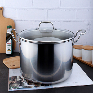 不锈钢煮锅大容量30