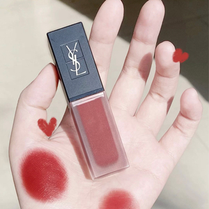ysl圣罗兰新款天鹅绒丝绒哑光唇釉212 211 208官方旗舰店官网