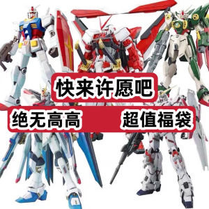 超值高达福袋pg/mg/rg/hg高达福袋万代大班拼装模型自由无高高