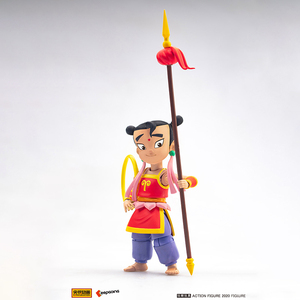 官方正版 央视动画片哪吒传奇 哪吒可动手办人偶1/12模型摆件