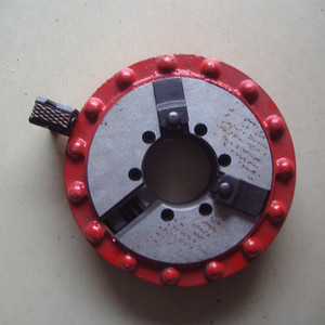 高速圆钢套丝机卡盘龙门架正反丝预埋螺栓车丝机夹持圆钢卡盘配件